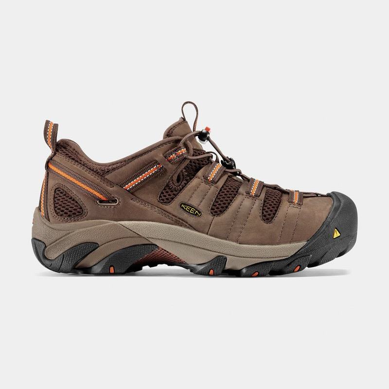 Keen Atlanta Cool Steel Toe Mens Work Shoes Brown Discount (2413-VKDEA)